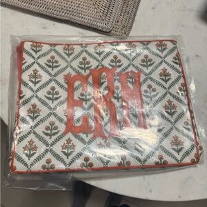 Brand New Tiana XL Trellis Cosmetic Pouch